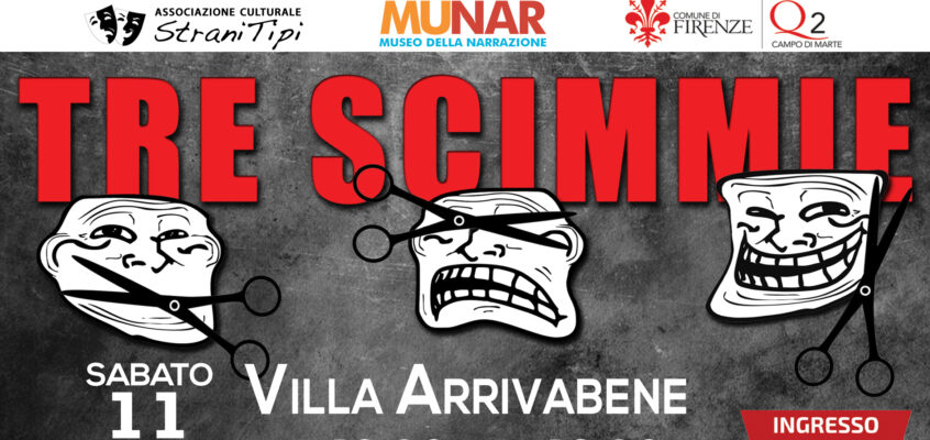 «Tre scimmie» (evento MUNAR)