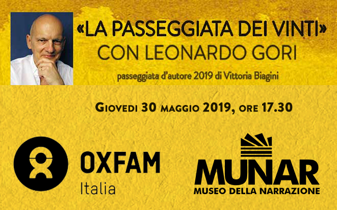 «La Passeggiata dei vinti» con Leonardo Gori (evento MUNAR)