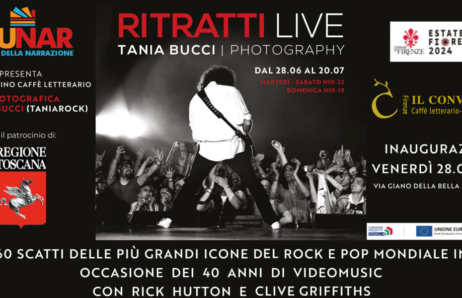 Ritratti LIVE mostra fotografica di Tania Bucci