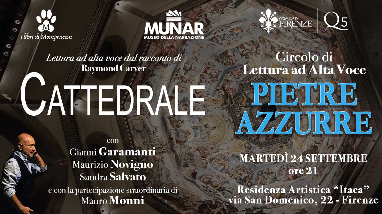 Lettura ad alta voce di Cattedrale di Carver in Pietre azzurre (MUNAR)