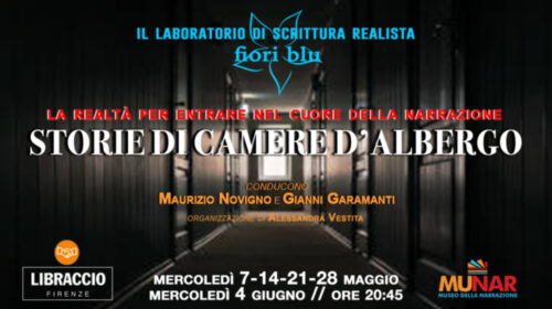 Fiori blu edizione 3 STORIE di CAMERE d'ALBERGO
