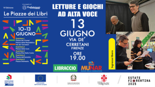 Piazze dei Libri MUNAR Letture in LIBRACCIO