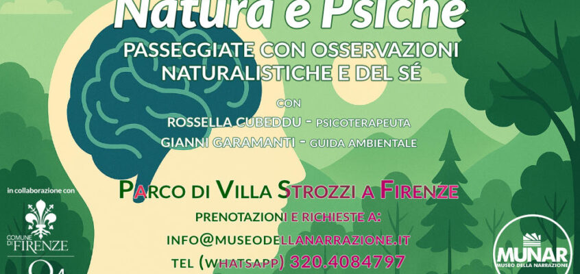 Natura e Psiche al Parco di Villa Strozzi a Firenze