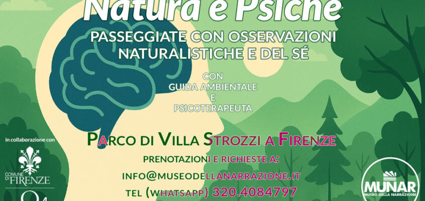Banner Natura e Psiche - Parco Villa Strozzi