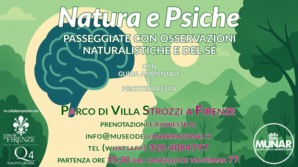 Banner Natura e Psiche - Parco Villa Strozzi