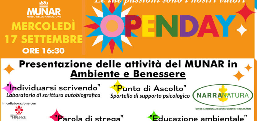 Ambiente e Benessere all’Openday 2025