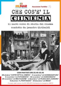 «Che cos'è il Cinema» - Corso @ Museo della Narrazione - APS