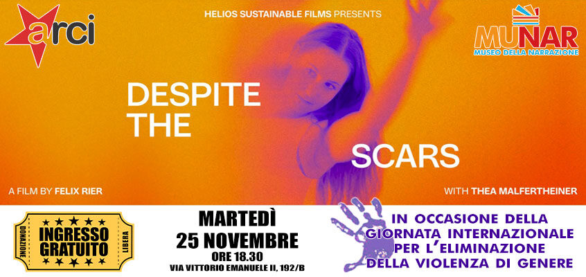 “Despite the scars”, proiezione per un giorno speciale