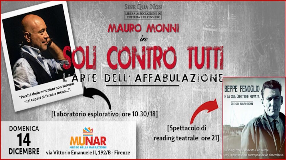 Soli contro tutti corso affabulazione Mauro Monni