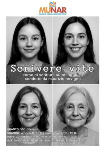 «Scrivere vite» - l'autobiografia secondo Novigno @ Museo della Narrazione - APS