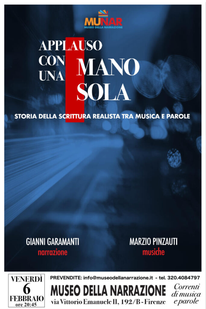 Locandina Applauso con una mano sola