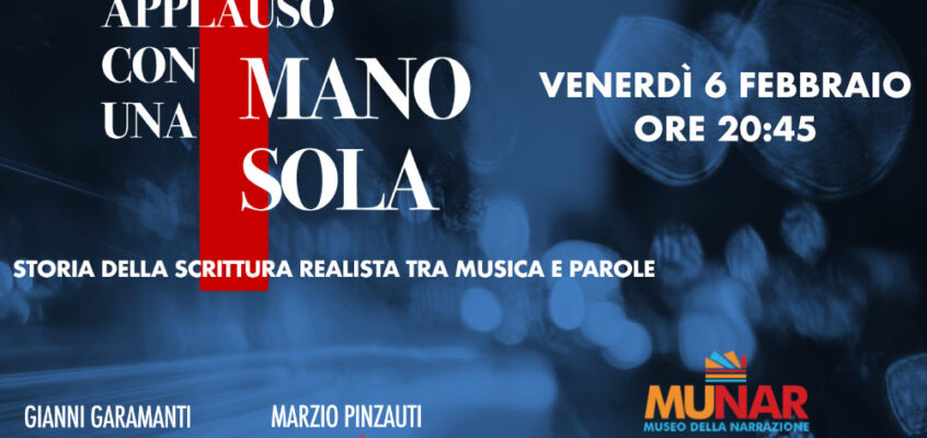 Applauso con una mano sola – replica MUNAR