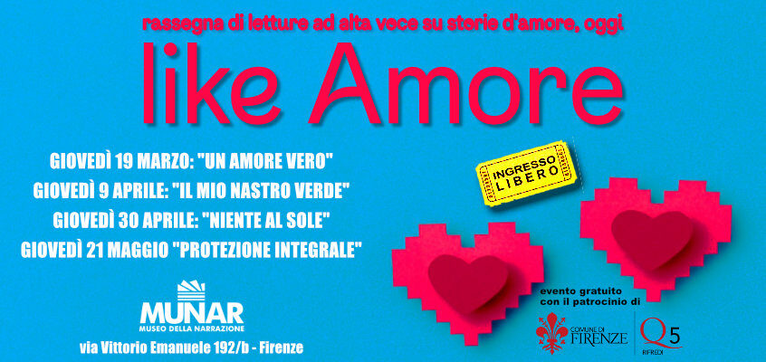 «like Amore»: storie d’amore, oggi