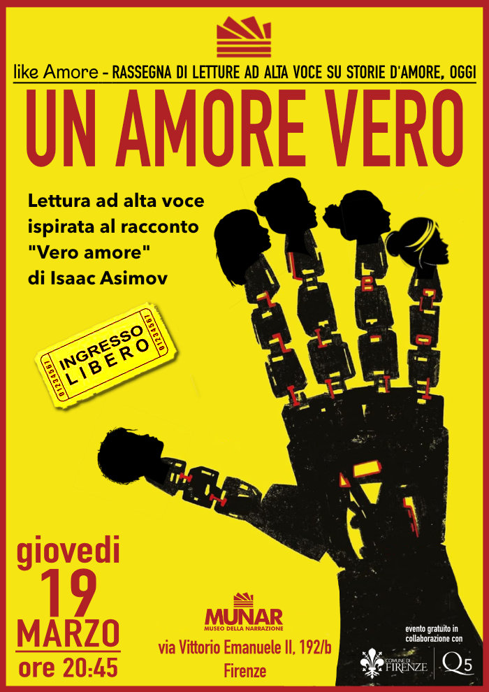 Locandina Un vero amore - da Asimov in like Amore