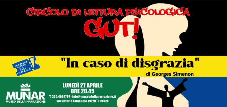 banner GUT! circolo di lettura su In Caso Di Disgrazia Simemon_GUT_1692x800px