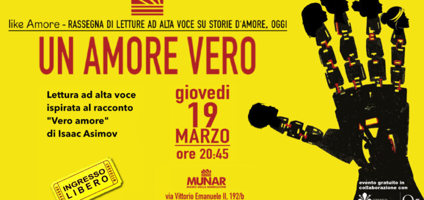 «Un amore vero» lettura ad alta voce