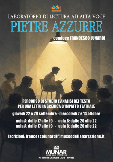 locandina Laboratorio Pietre Azzurre