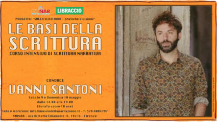 Banner 1000x560px Vanni Santoni Le basi della scrittura MUNAR