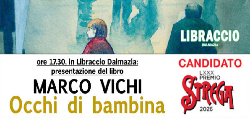 Marco Vichi presentazione da Libraccio Dalmazia Banner_846x400px