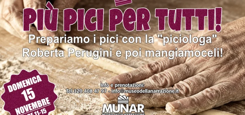 “Più pici per tutti“