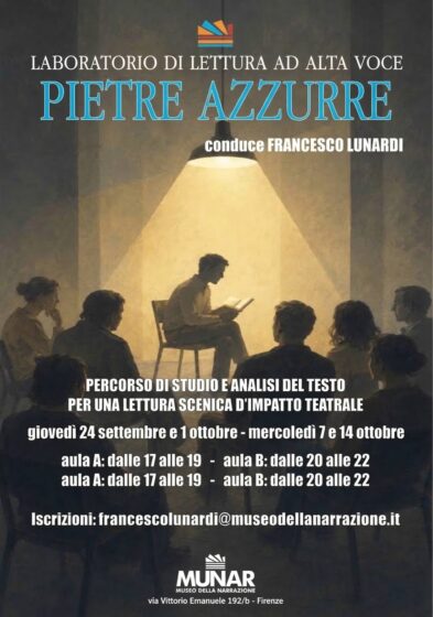 locandina Laboratorio Pietre Azzurre