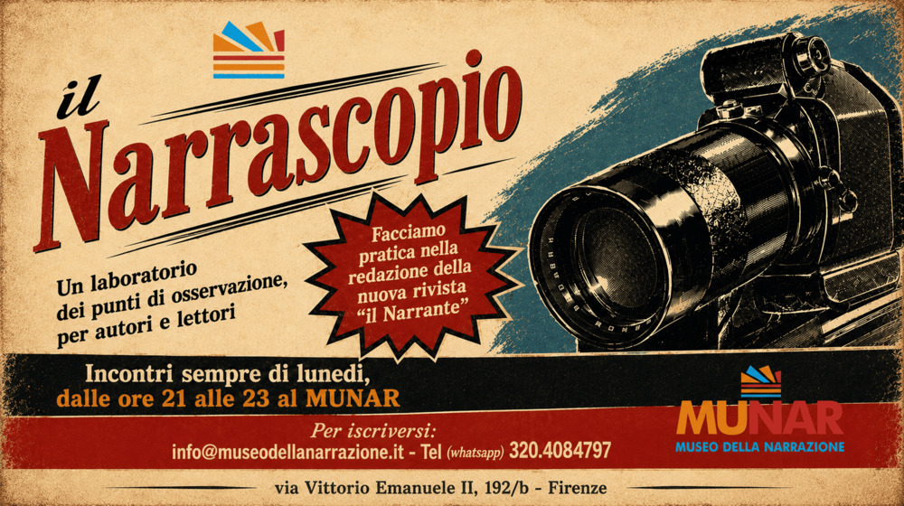 banner laboratorio il Narrascopio