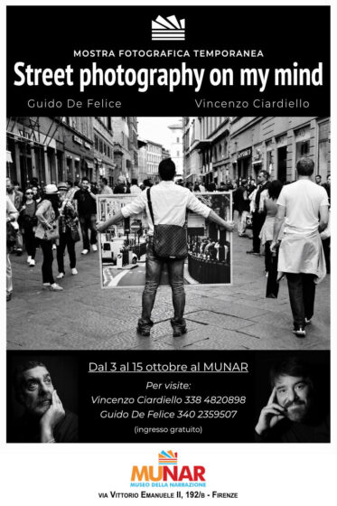 Locandina Street Photography Ciardiello e De Felice