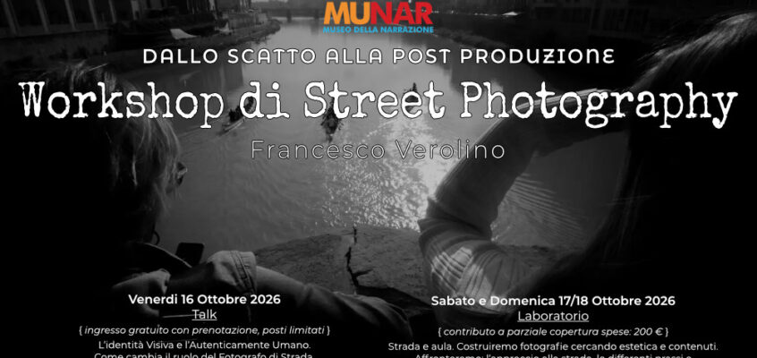 Workshop di Street Photography – Laboratorio