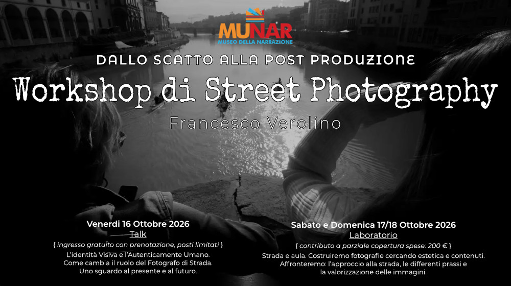 Workshop di Street Photography