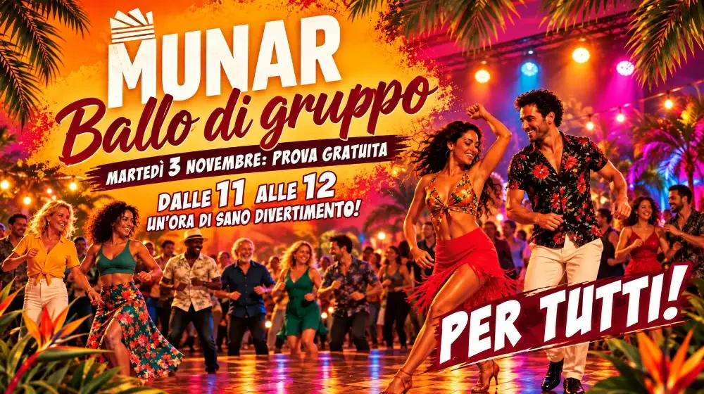 Banner Ballo Di Gruppo MUNAR