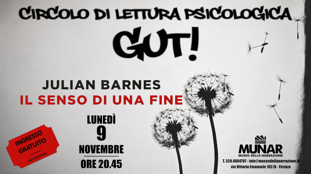 Banner GUT Il senso di una fine JULIAN BARNES