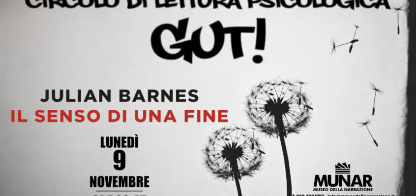 «Il senso di una fine» Julian Barnes a GUT!