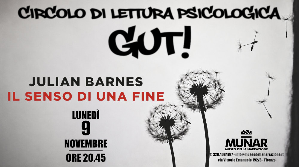 «Il senso di una fine» Julian Barnes a GUT!