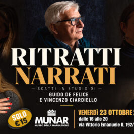 Banner Ritratti Narrati Guido De Felice Vincenzo Ciardiello