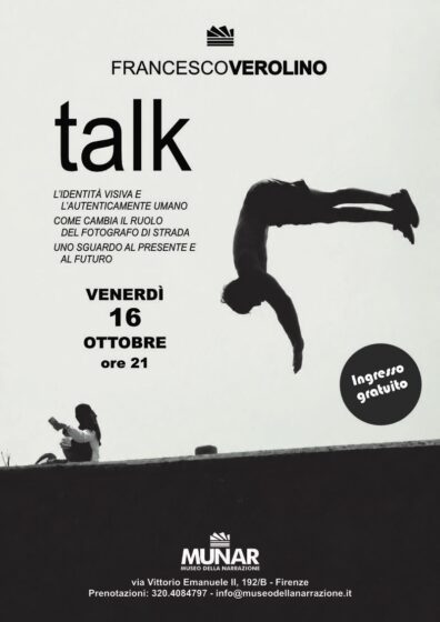 Locandina Francesco Verolino TALK