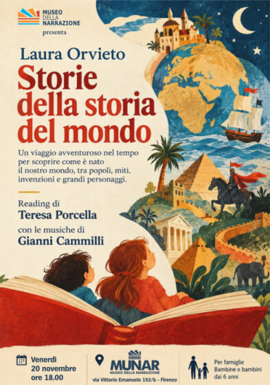 locandina Storie della storia del mondo di laura orvieto eredità delle donne 2026